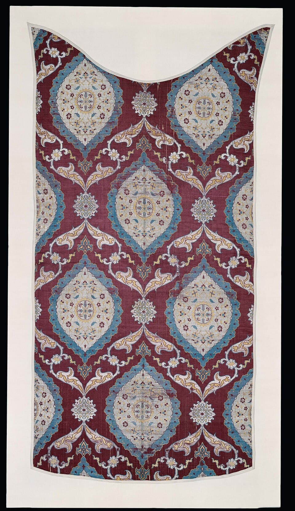 Safavid Silk Carpet Fragment - view 1