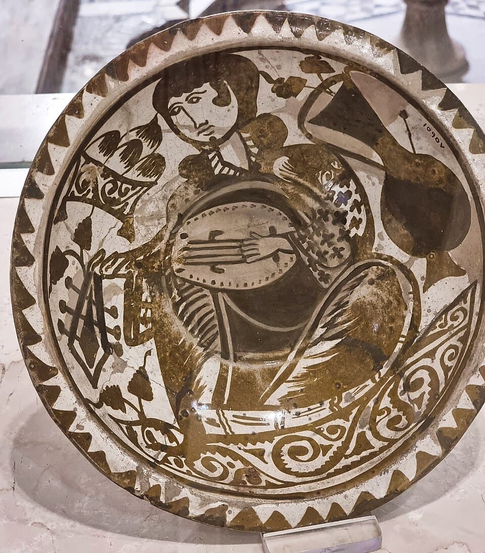 Andalusian Lustreware Bowl - view 1